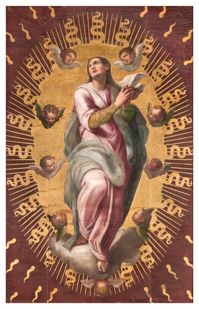 Sagrestia dei Canonici, Giulio Campi 1568, Stendardo dell
