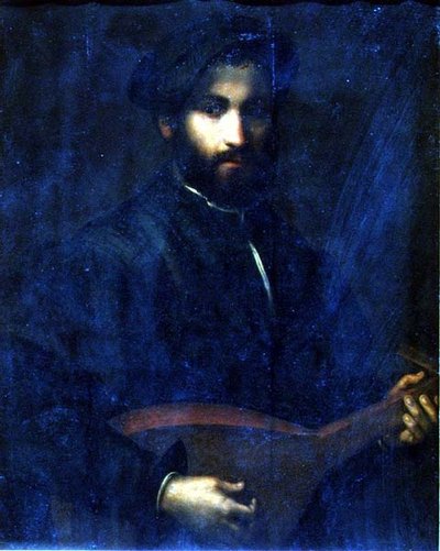 Il suonatore di chitarra da Giulio Campi