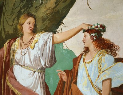 Ninfa Amarilli incoronata vincitrice della gara di baci da Giulio Carpioni