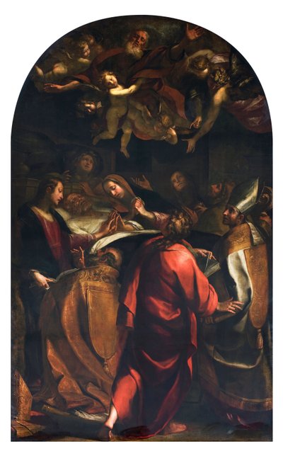 Agonia di San Giuseppe da Giulio Cesare Procaccini