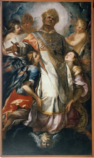 San Carlo Borromeo in Gloria da Giulio Cesare Procaccini