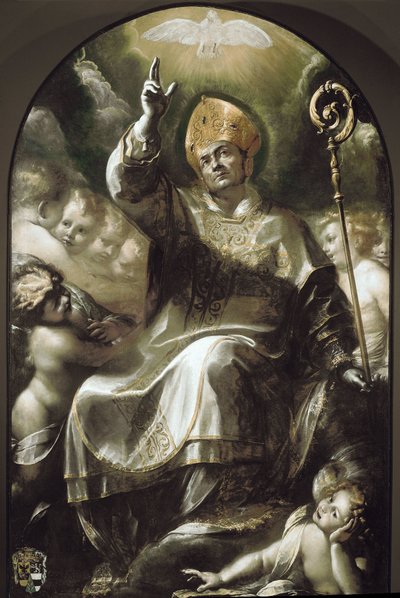 San Carlo Borromeo in gloria da Giulio Cesare Procaccini