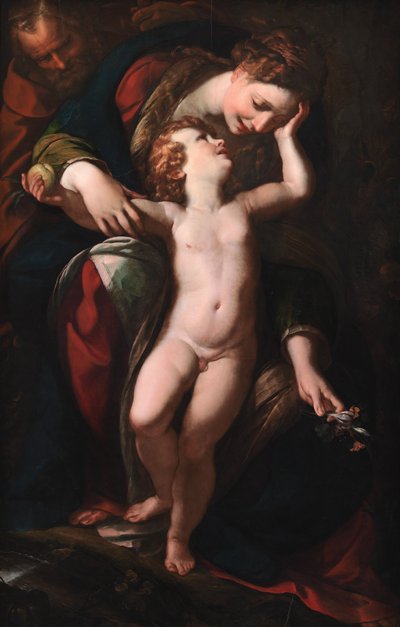 La Sacra Famiglia. Il Riposo durante la Fuga in Egitto da Giulio Cesare Procaccini
