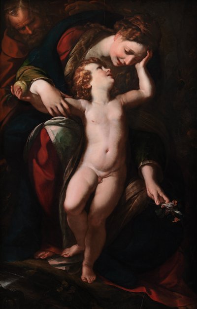 La Sacra Famiglia. Il riposo durante la fuga in Egitto, 1613-1615 da Giulio Cesare Procaccini