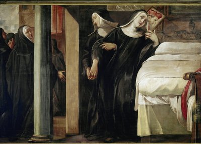 Il miracolo di Suor Paola Giustini da Giulio Cesare Procaccini
