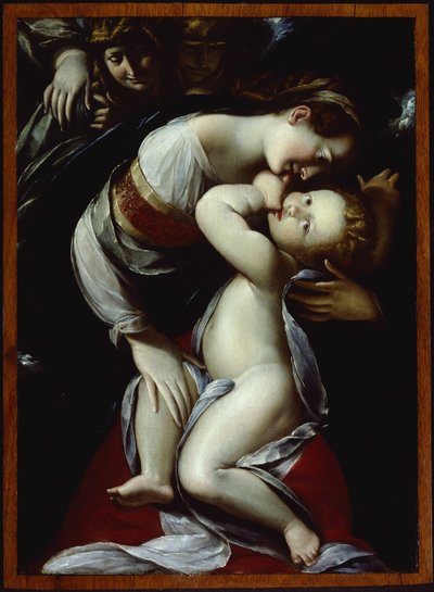 Vergine e Bambino con angeli da Giulio Cesare Procaccini