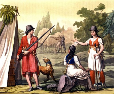 Bucanieri e donne filibustiere da Giulio Ferrario
