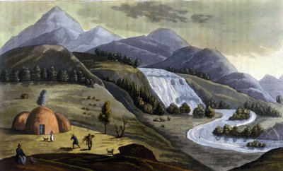 Paesaggio della Lapponia da Giulio Ferrario