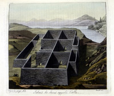 Palazzo degli Incas chiamato Callo - in Il costume antico e moderno di Jules Ferrario da Giulio Ferrario