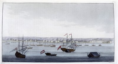 Vista della città di Paramaribo (Guyana) da Giulio Ferrario