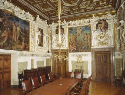Sala delle Quattro Stagioni da Giulio Mazzoni