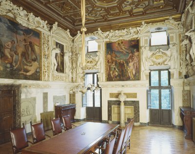 Sala delle Quattro Stagioni da Giulio Mazzoni