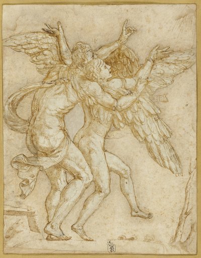 Dedalo e Icaro da Giulio Romano