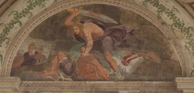 Davide che uccide Golia Loggia di Davide da Giulio Romano