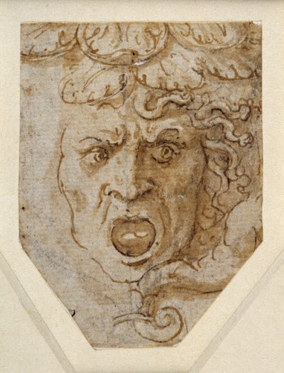 Testa di Medusa da Giulio Romano