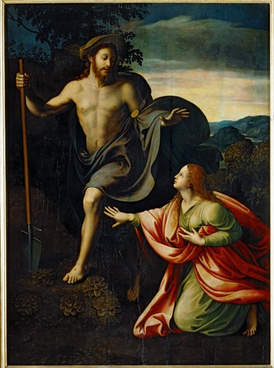 Noli me tangere, Cristo appare a Santa Maria Maddalena dopo la resurrezione da Giulio Romano