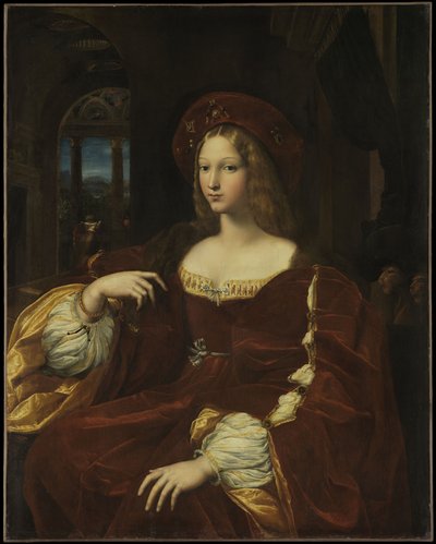 Ritratto di Doña Isabel de Requesens y Enríquez de Cardona-Anglesola, c.1518 da Giulio Romano