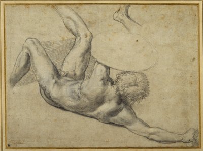 Studio per un guerriero caduto nella 