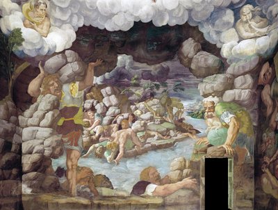La caduta dei giganti Sala dei Giganti, 1536 da Giulio Romano