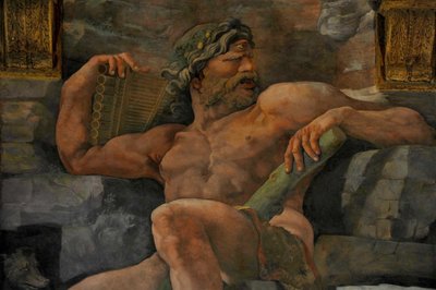 La Caduta dei Giganti Sala dei Giganti, 1536 da Giulio Romano