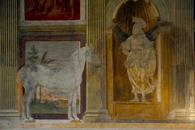 La Sala dei Cavalli nel Palazzo del Te, 1526-1534 da Giulio Romano