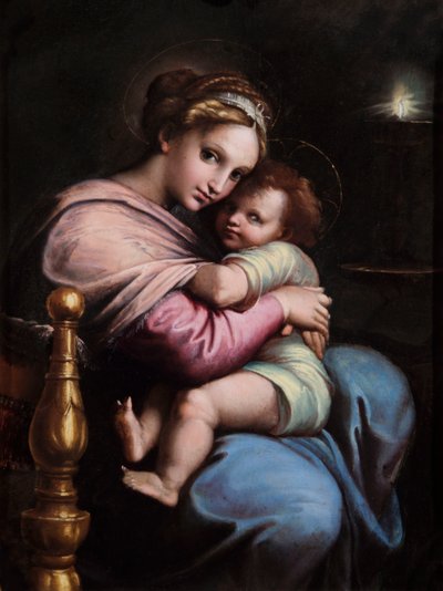La Vergine col Bambino, c.1517-19 da Giulio Romano