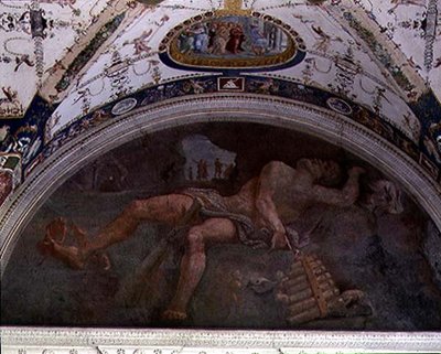 La loggia, (dettaglio) da Giulio Romano