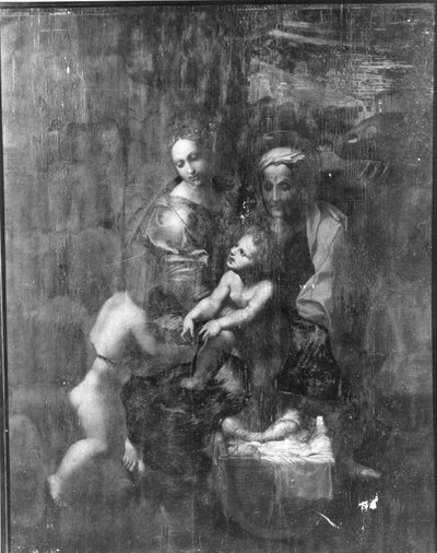 Madonna col Bambino e i santi Elisabetta e Giovanni da Giulio Romano Raphael