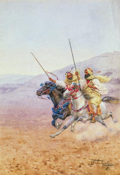Attraverso il deserto da Giulio Rosati