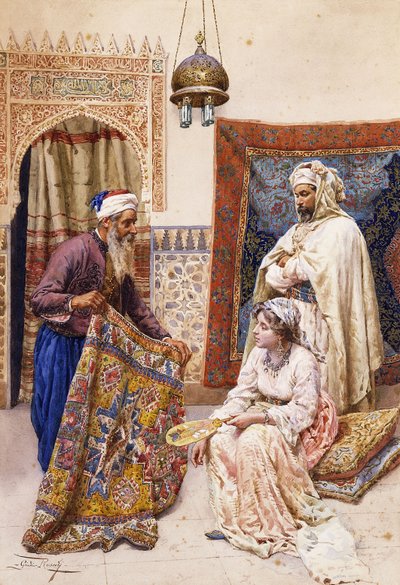 Il venditore di tappeti da Giulio Rosati