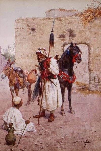La richiesta del vecchio guerriero da Giulio Rosati