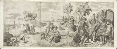Apollo e Marsia da Giulio Sanuto