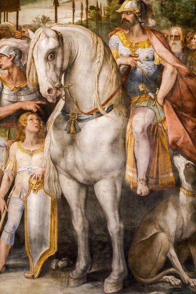 Battaglia tra Orazi e Curiazi (dettaglio) da Giuseppe (1568 1640) Cesari