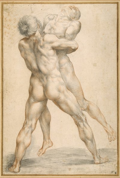 Ercole lotta con Anteo da Giuseppe Cesari