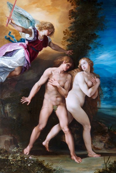 La cacciata dal Paradiso, c.1600-40 da Giuseppe (1568 1640) Cesari