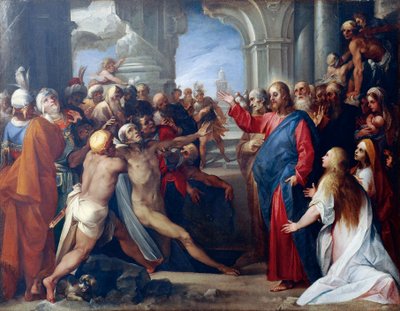 La Resurrezione di Lazzaro, di Giuseppe Cesari da Giuseppe Cesari