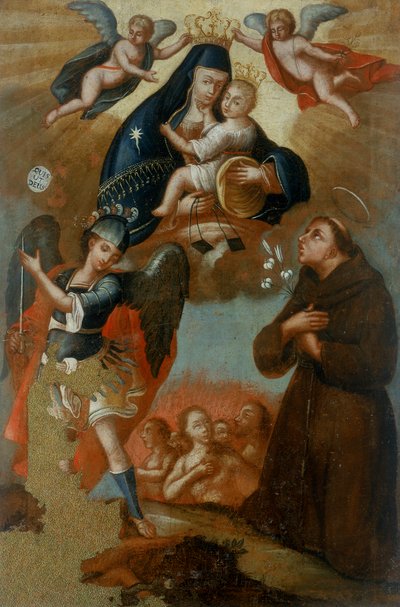 Madonna di Costantinopoli e Santi da Giuseppe (attr.to) Grimaldi