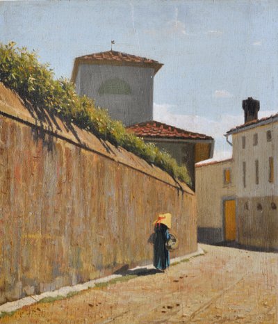 Viale sotto il sole da Giuseppe Abbati