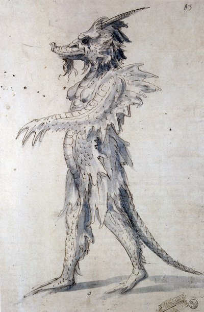 Progetto per un drago da Giuseppe Arcimboldo