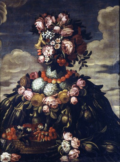 Giuseppe Arcimboldo (1527 - 1593). Primavera. Milano, Castello Sforzesco. da Giuseppe Arcimboldo