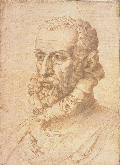 Autoritratto Luomo di Lettere, 1587 da Giuseppe Arcimboldo