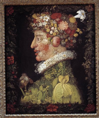 Primavera. Allegoria sulle stagioni. Dipinto di Giuseppe Arcimboldo (1527-1593). Museo del Louvre da Giuseppe Arcimboldo
