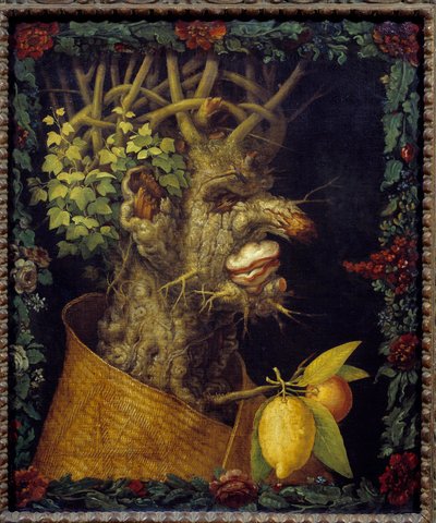 Inverno (dalla serie che rappresenta le quattro stagioni) da Giuseppe Arcimboldo