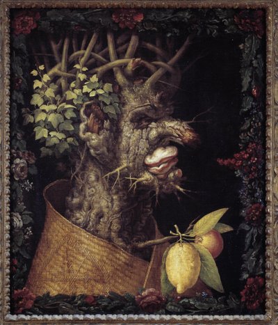 Inverno. Allegoria delle stagioni. Dipinto di Giuseppe Arcimboldo (1527-1593). Museo del Louvre da Giuseppe Arcimboldo
