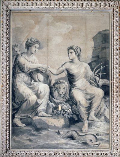 Terra e acqua si stringono la mano in amicizia da Giuseppe Bacigalupo