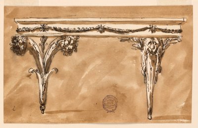 Tavolo da console da Giuseppe Barberi