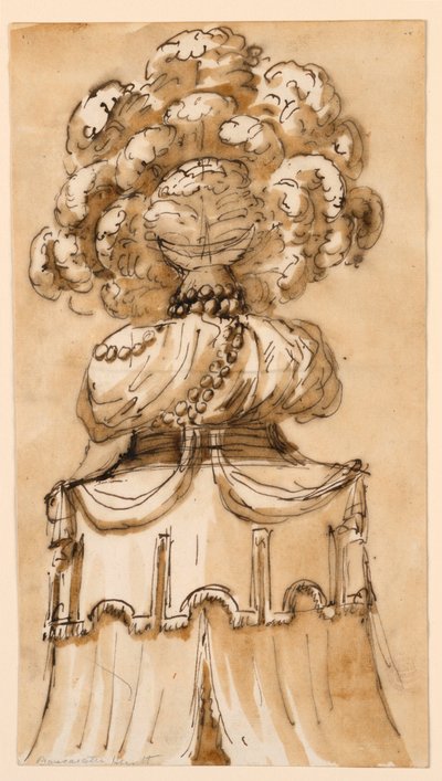 Cresta di un baldacchino da Giuseppe Barberi