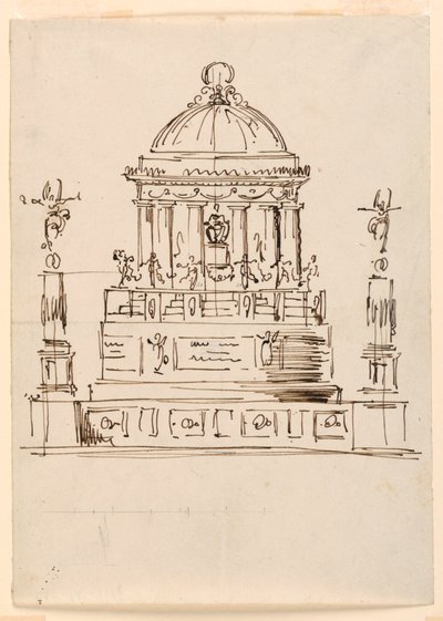 Progetto per un monumento da Giuseppe Barberi