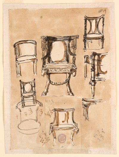 Progetti per Sedie da Giuseppe Barberi