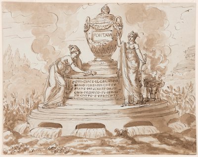 Monumento sepolcrale per Felice Fontana, Professore di Filosofia, Padova da Giuseppe Barberi